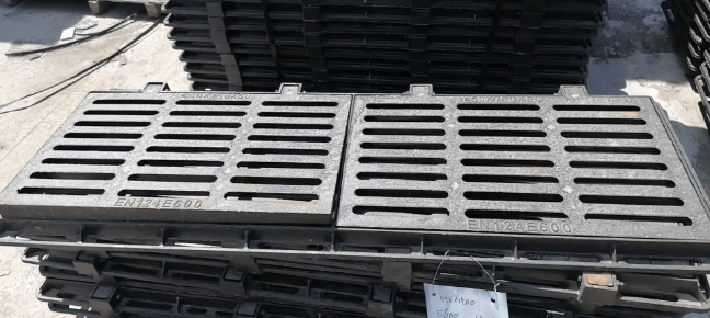 西峰球墨铸铁连体双篦展示